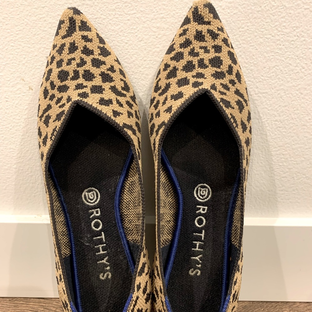 Rothys The Point - leopard